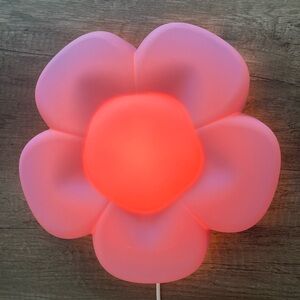 Pink Flower Wall Light - Decorative Home Wall Decor